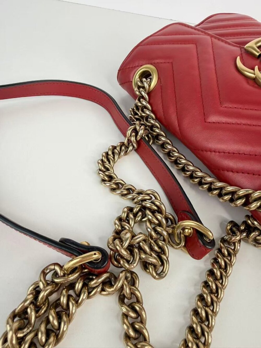 Gucci GG marmont Matelasse shoulder bag - Picture 10 of 12